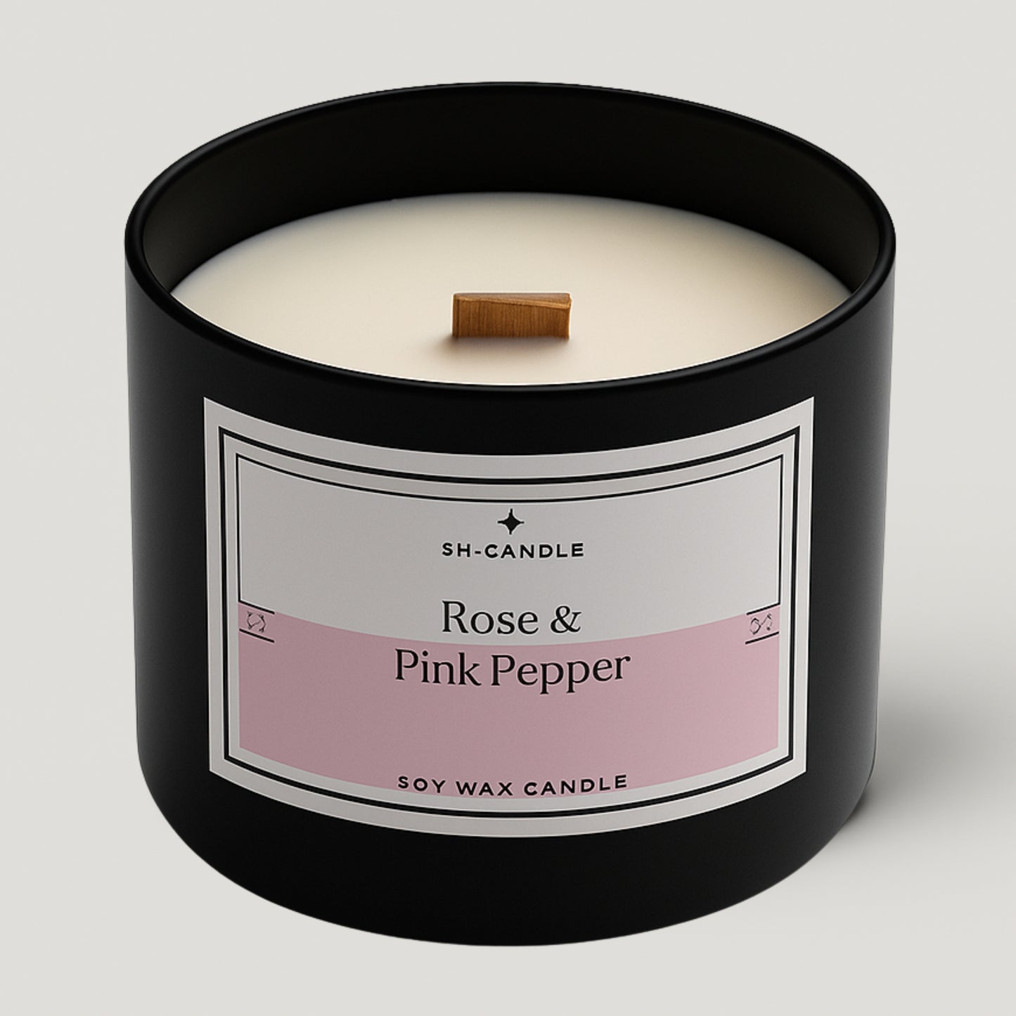 Rose & Pink Pepper Holzdocht