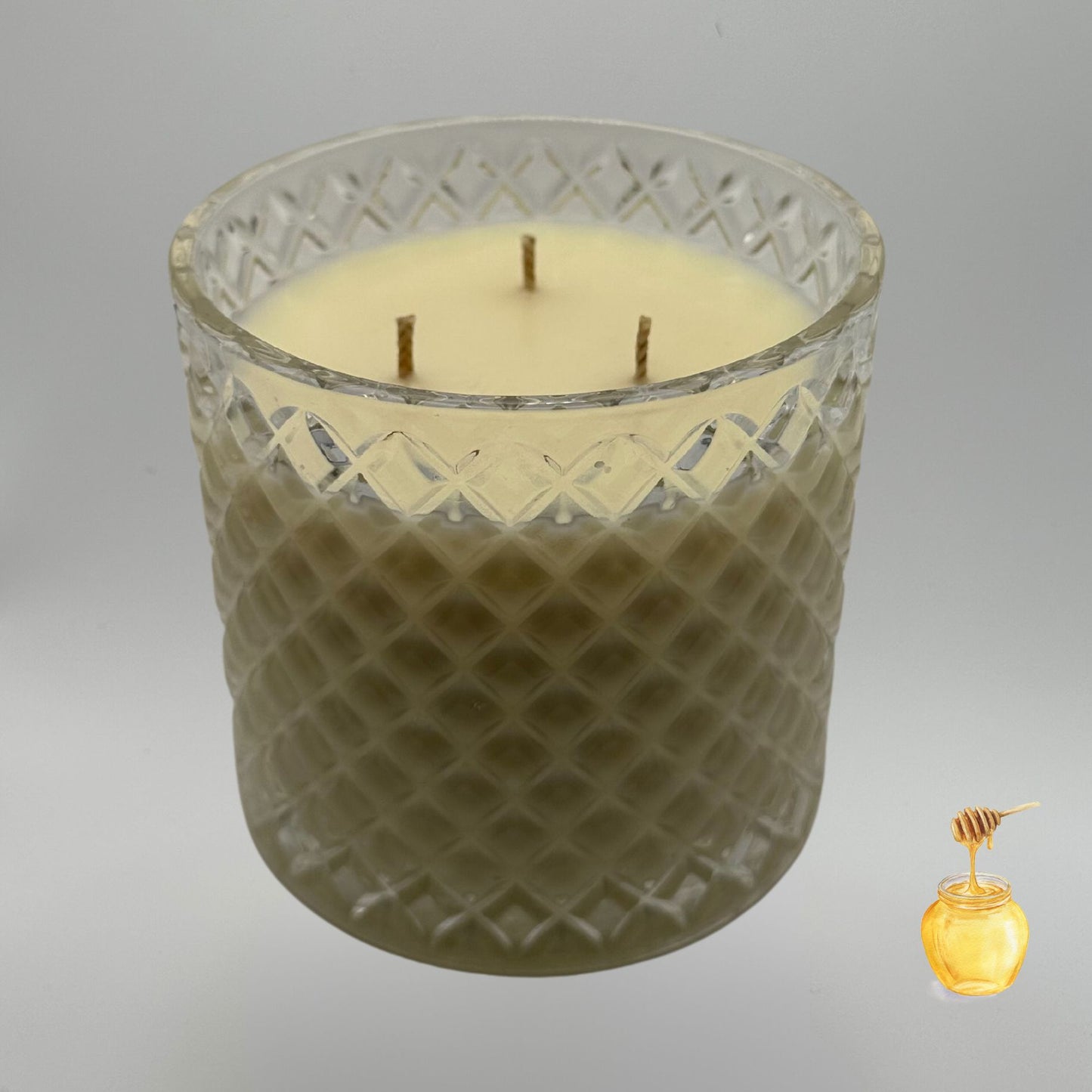 Dark Honey & Sandalwood - SH-CANDLE